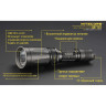 Фонарь NITECORE SRT7GT RGB+UV CREE XP-L HI V3 1388982