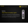 Наключный фонарь NITECORE TIKI LE Black OSRAM P8 19115