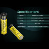 Аккумулятор NITECORE NL1836HP 18650 3600 мА·ч 8 А 16890
