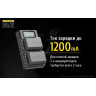 Зарядное устройство NITECORE USN4 PRO для Sony NP-FZ100 18263